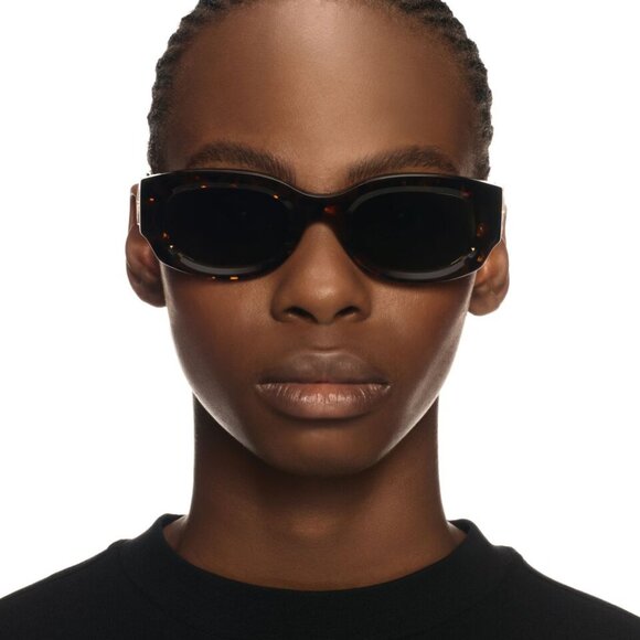 Off-White OERI14E PALMER 316E Sunglasses Burgundy/Nude Oval Frame, Brown Lenses - Picture 2 of 11